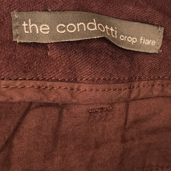 Ecru The Condotti Crop Flare Pants size 26 New With Tags - Picture 6 of 13